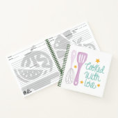 ラブノートで調理レシピ ノートブック (内部)