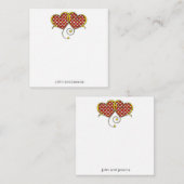 ラブノートカードデザイン ノートカード (正面/裏面)