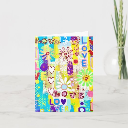 ラブノート空白のカード サンキューカード (正面)