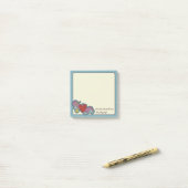 ラブノート: 音楽好きのためのドゥードル ティール ポストイット (デスク上)