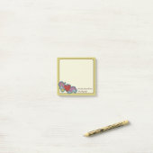 ラブノート: 音楽好きのための落書き 黄色 ポストイット (デスク上)