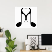 ラブノート： 8番目のノート： ポスター (ホームオフィス)