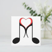 ラブノート：8音 招待状 (スタンド正面)