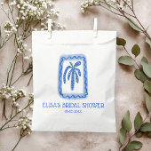 ラブノートfromシーパームツリーカスタムブライダルシャワー フェイバーバッグ