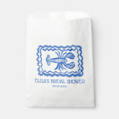 ラブノートfromシーロブスターカスタムブライダルシャワー フェイバーバッグ (正面)