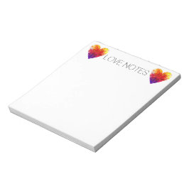 ラブノートRainbow Notepad ノートパッド