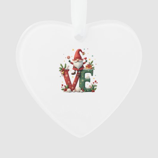 ラブノームクリスマス オーナメント (正面)
