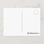 ラブハガキのアヒル ポストカード (裏面)