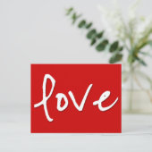 ラブハガキやる気を起こさせるー ポストカード (スタンド正面)