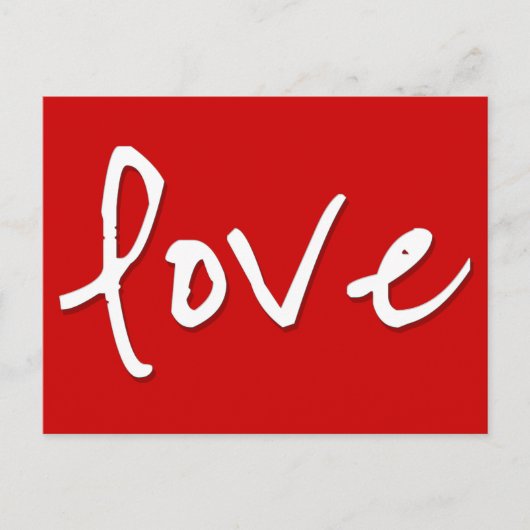 ラブハガキやる気を起こさせるー ポストカード (正面)