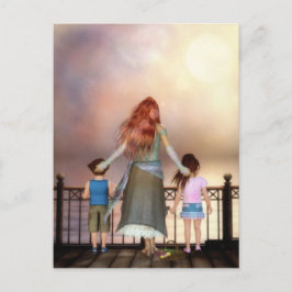 ラブハガキ海(文字) ポストカード