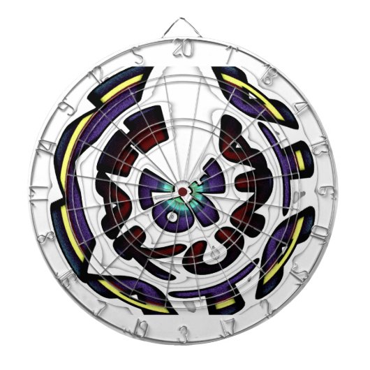 ラブハクナマタタアートプリント ダーツボード (正面)