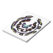 ラブハクナマタタアートプリント ノートパッド (回転)