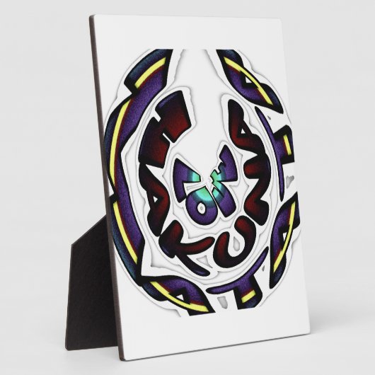 ラブハクナマタタアートプリント フォトプラーク (側面)