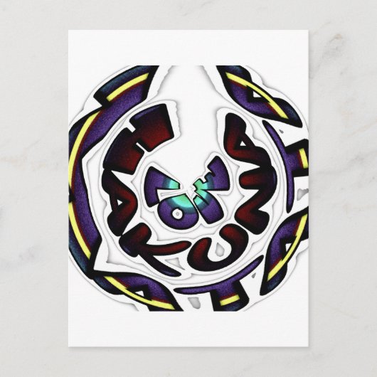 ラブハクナマタタアートプリント ポストカード (正面)