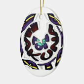 ラブハクナマタタラブギフト セラミックオーナメント (左)