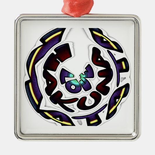 ラブハクナマタタラブギフト メタルオーナメント (正面)