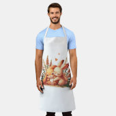 ラブハグ エプロン (着用した状態)