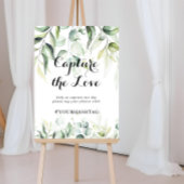 ラブハッシュタグ水の色ユーカリをキャプチャ ポスター