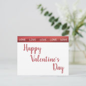 ラブハッピーバレンタインデー ポストカード (スタンド正面)