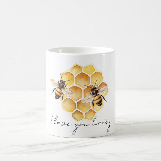 ラブハニービー コーヒーマグカップ (中央)
