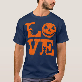 ラブハロウィン動揺して Tシャツ