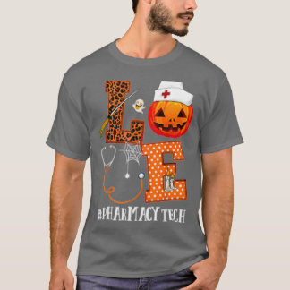 ラブハロウィーン薬局テックライフ Tシャツ