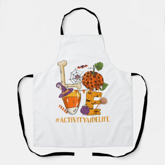 ラブハロウィーン エプロン (正面)