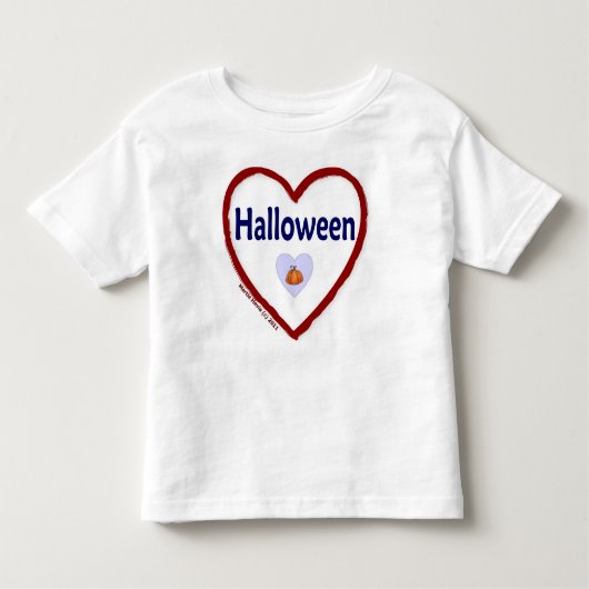 ラブハロウィーン トドラーTシャツ (正面)