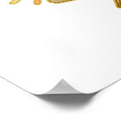 ラブハンドピースサイン ポスター (角)