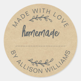 ラブハンドメイドのお食品ジャーロー ラウンドシール