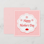 ラブハーツ母の日 シーズンカード (正面/裏面)