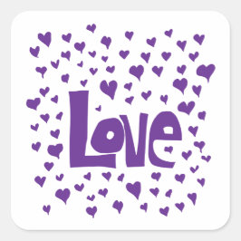 ラブハーツ スクエアシール