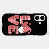 ラブハートかわいいノーム バレンタインデー Case-Mate iPhoneケース (裏面 (横))