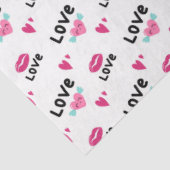 ラブハートと唇 薄葉紙 (詳細)