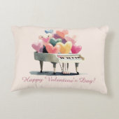 ラブハートのピアノ アクセントクッション (裏面)