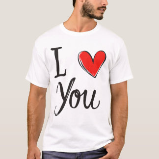 ラブハートの名言 – かわいいロマンティックなプレゼント Tシャツ
