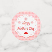 ラブハートの母の日 コンフェッティ (スモール正面)