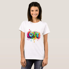 ラブハートの美意識ガールTシャツ 💕 Tシャツ