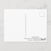 ラブハートはがき ポストカード (裏面)