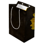 ラブハートひまわり ミディアムペーパーバッグ (裏面アングル)