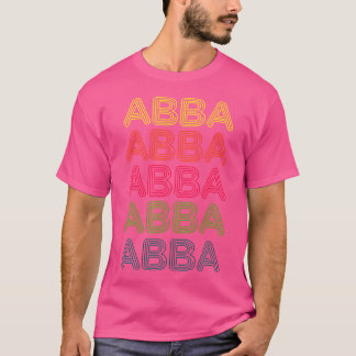ラブハートアッバティーグランジヴィンテージスタイルブラックアブ Tシャツ
