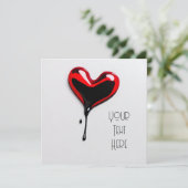 ラブハートアートdecoフラットカードステンシルグラフィティ (スタンド正面)