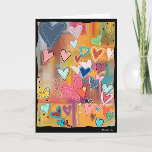 ラブハートカード カード (正面)