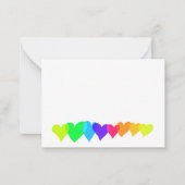 ラブハートカード ノートカード (正面)