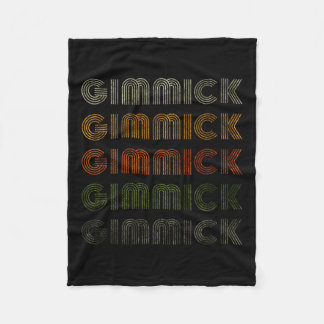 ラブハートギミックティーグランジヴィンテージスタイルブラック フリースブランケット