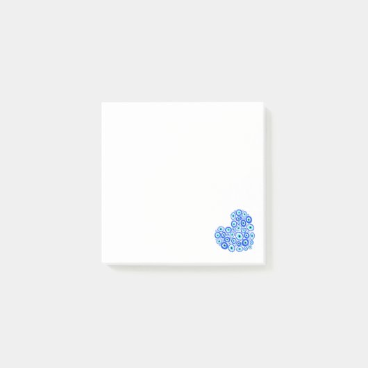 ラブハートギリシャ目 ポストイット (正面)