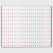 ラブハートクラウドラッピング紙 ラッピングペーパー (フラット)