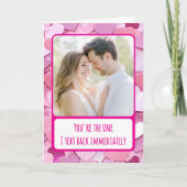 ラブハートコンフェッティ - すぐ返信する写真 シーズンカード (正面)