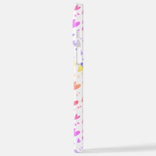 ラブハートサムスンギャラクシーケース iPhoneケース (左側面)